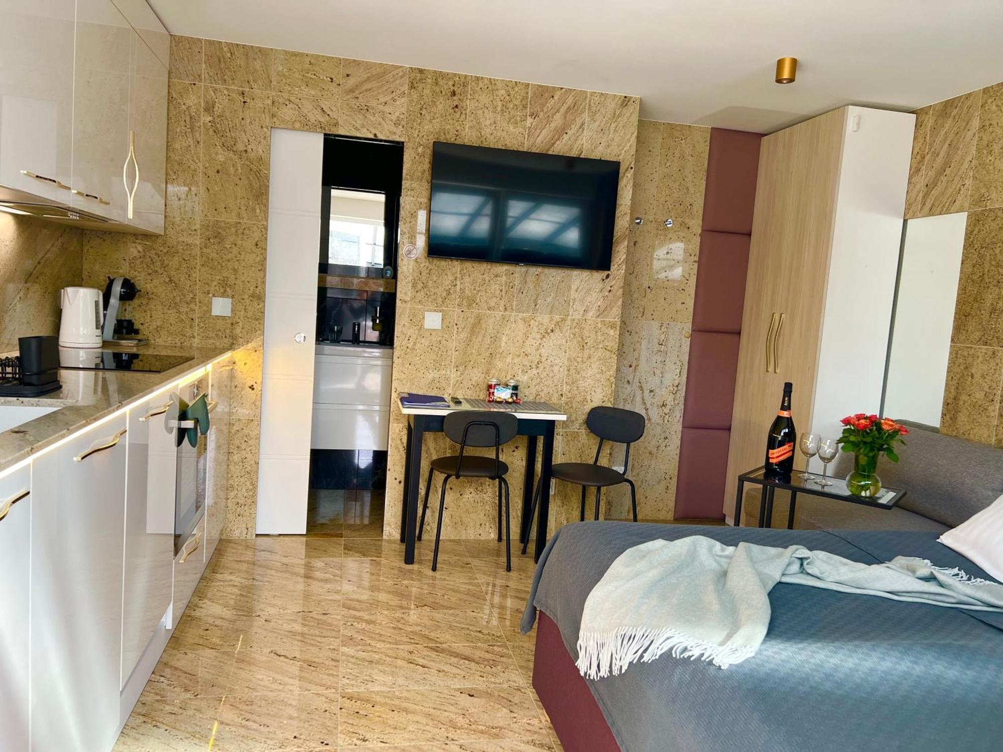 North Nest Luxury Suites Gdańsk Szoba fotó